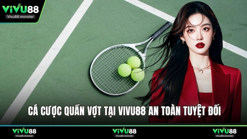 Cá cược quần vợt tại Vivu88 an toàn tuyệt đối