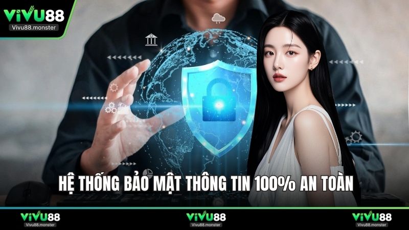 Hệ thống bảo mật thông tin 100% an toàn