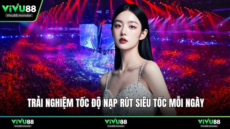 Trải nghiệm tốc độ nạp rút siêu tốc mỗi ngày